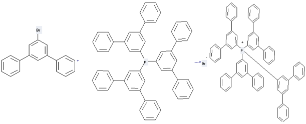 1-Bromo-3,5-diphenylbenzene can be used to produce tetrakis-[1,1';3',1'']terphenyl-5'-yl-phosphonium; bromide with tris-[1,1';3',1'']terphenyl-5'-yl-phosphane